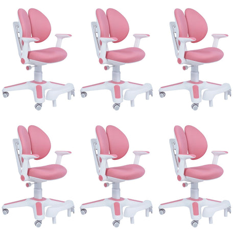 Ergonomic Children Kids Study Chair Set Height Adjustable - Pink