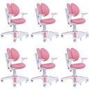 Ergonomic Children Kids Study Chair Set Height Adjustable - Pink