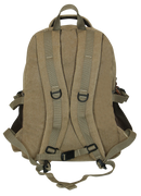 FIB Washed Canvas Backpack Bag in Khaki
