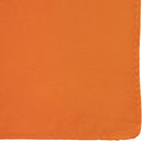 BANDANA Paisley 100% COTTON Head Wrap Durag Bandanna Summer Biker Scarf Mask - Orange (Plain)
