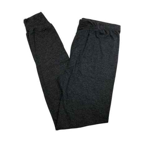 Mens Merino Wool Blend Long John Thermal Pants Underwear Thermals Warm Winter - Black - M