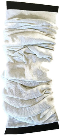 12 LEG WARMERS Knitted Womens Neon Party Knit Ankle Fluro Dance Costume 80s BULK - White
