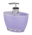 Creative Home Oval Hand Pump Soap & Lotion Dispenser Empty Bottle in Purple