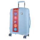 Pierre Cardin Inspired Milleni Luggage Bag Large in Blue + FREE Milleni Waist Bag