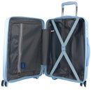 Pierre Cardin Inspired Milleni Luggage Bag Large in Blue + FREE Milleni Waist Bag