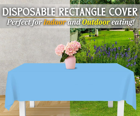 Table Cloth Cover Reusable & Washable Xmas Party 137cm x 274cm (54