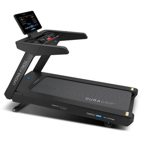 Lifespan Fitness Tempest CRX Commercial Smart Treadmill with 15.6