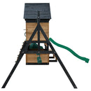 Lifespan Kids Claremont Swing Set & Play Centre with 2.2m Slide (Green)