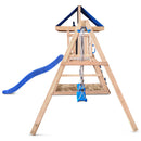 Lifespan Kids Hazelbrook Swing Set & Play Centre with 1.8m Slide (Blue)