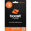 Boost Mobile $2 Prepaid SIM Card Starter Kit