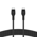 Belkin BoostCharge Pro Flex  USB-C to USB-C 60W Cable 1m Rugged - Black