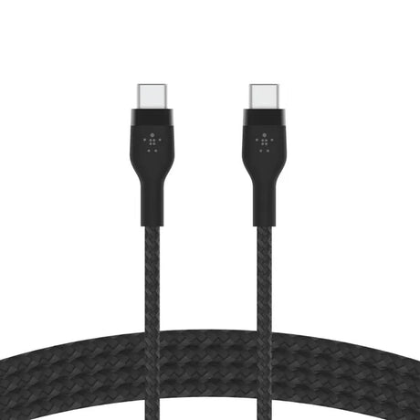 Belkin BoostCharge Pro Flex  USB-C to USB-C 60W Cable 1m Rugged - Black