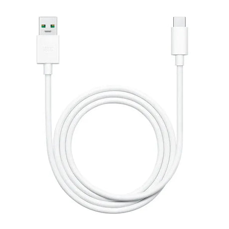 OPPO VOOC 65W 3A 6.5A Fast Cable USB-A to USB-C - White