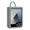 Samsung Silicone Case with Ring for Galaxy Z Flip6 - Grey