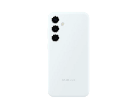 Samsung Silicone Case for Galaxy S24 Plus - White