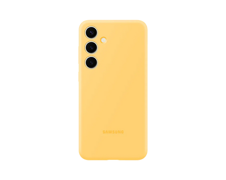 Samsung Silicone Case for Galaxy S24 Plus - Yellow