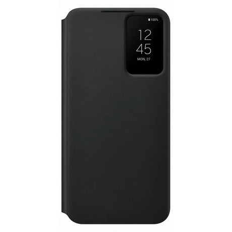 Samsung Smart Clear View Cover Case for Galaxy S22+ (S22 PLUS) - Black