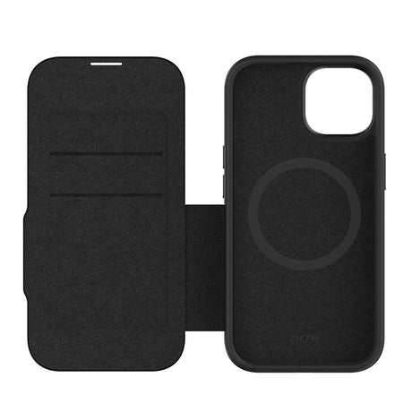 EFM Monaco E-leather Wallet Case Armour With D3O Plus Suits Iphone 15 (6.1