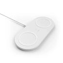 Belkin BoostCharge 10W Dual Wireless Charger 2x Pads - White (includes AC Charger)