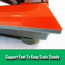 Kitchen Scale Digital Commercial Postal Shop Electronic Weight Scales Food 40KG - orange