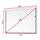 100" Electric Motorised Projector Screen TV +Remote