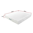 King 25cm Gel Memory Foam Mattress – Dual-Layered Comfort with CertiPUR-US® Certified Foam