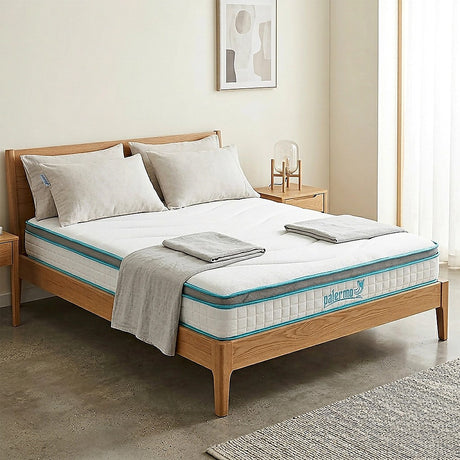 Queen 20cm Hybrid Mattress – Memory Foam and Innerspring Support