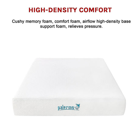 Double 25cm Gel Memory Foam Mattress – Dual-Layered Comfort with CertiPUR-US® Certified Foam