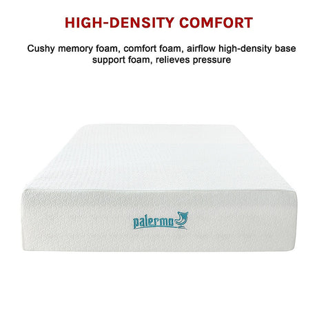 Double 30cm Green Tea Memory Foam Mattress – Cooling Comfort with CertiPUR-US® Certified Foam