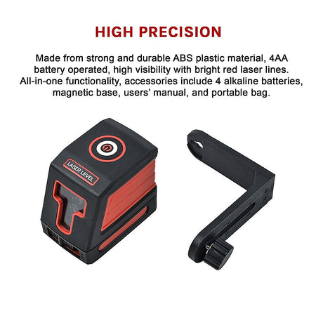 Self Leveling Laser Level 15m Cross Line Line Beam Tool