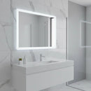 Smart Mirror Bathroom Vanity LED Lighted Wall Mirror 1000x700mm