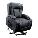 Lift Heated Leather Recliner Electric Massage Chair with USB port