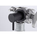 Bathroom Shower Bath Hot and Cold Mixer WATERMARK Certified in Black