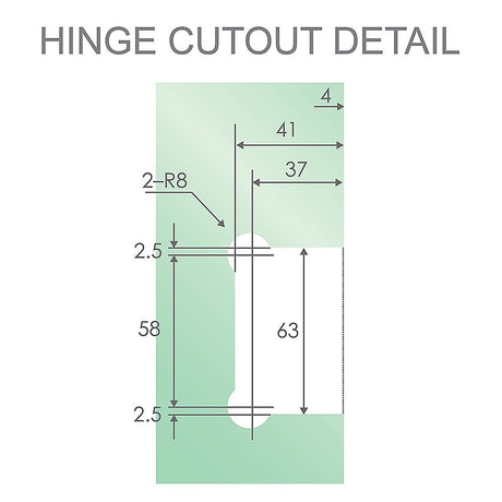 70cm Frameless Swing Bath Panel with Brushed Gunmetal Hardware