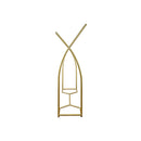Commercial Clothing Garment Rack Retail Shop in Gold