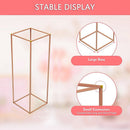 Rose Gold Metal Flower Stand