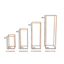 Rose Gold Metal Flower Stand