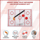 Hockey Game Toilet Bathroom Loo Entertainment Gift