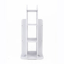 Rotating Bookcase Bookshelf Kid's Book Organiser Rack Wooden Castle Display Shelf