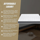 Double Memory Foam Mattress – OEKO-TEX® Textile & CertiPUR-US® Certified Foam