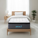 Single Euro Top Pocket Spring Mattress – Motion Isolation Comfort with CertiPUR-US® Certified Foam Layers