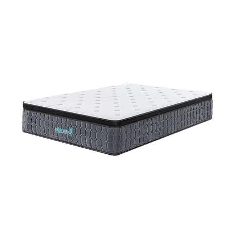 King Single Euro Top Pocket Spring Mattress – Motion Isolation Comfort with CertiPUR-US® Certified Foam Layers