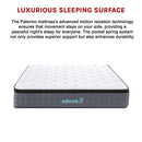 King Euro Top Pocket Spring Mattress – Motion Isolation Comfort with CertiPUR-US® Certified Foam Layers