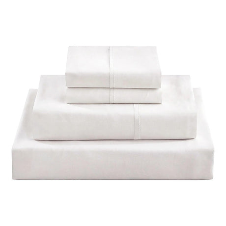 Queen Bed Sheet Set – 1800 Series Microfiber, Deep Pocket, Soft & Breathable, White