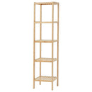 5 Tier Bookshelf Storage Bookcase Shelving Unit for Home Office