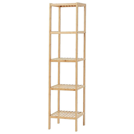 5 Tier Bookshelf Storage Bookcase Shelving Unit for Home Office