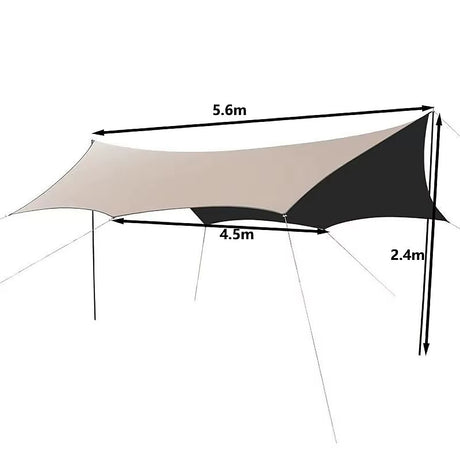 Camping Canopy Awning Portable Outdoor Shelter Picnic Tent Gazebo