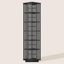 360 Rotating Bookshelf Bamboo Storage Display Rack Shelving in Black