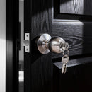 Round Door Lock Knob Set for Internal and Entry Doors