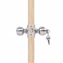 Round Door Lock Knob Set for Internal and Entry Doors